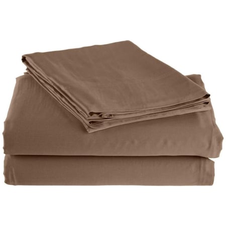 Superior  Rayon from Bamboo 300 Thread Count Solid Sheet Set  King-Taupe B300KGSH SLTP